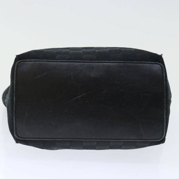 GUCCI GG Canvas Hand Bag Black 002 1099 Auth 66931 - Picture 9 of 16